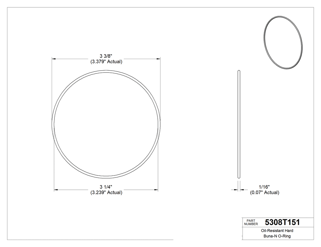 Technical drawing - 5308T151